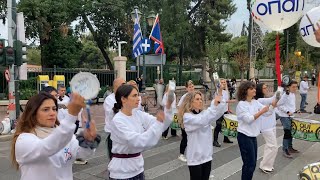 Athens Marathon 2022  Quilombo Street Live Performance [upl. by Ahcsap650]