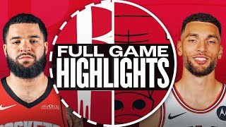 ROCKETS at BULLS  FULL GAME HIGHLIGHTS  November 17 2024 [upl. by Assenev]