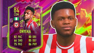 RULEBREAKERS ONYEKA REVIEW FIFA 22 84 ONYEKA PLAYER REVIEW [upl. by Liborio]