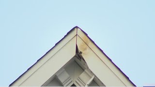 New Jersey home struck by lightning during thunderstorm [upl. by Crompton]