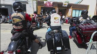 HELLS OF A MEMORIAL RIDE Outlaw bikers come to Toronto to honour one of their own [upl. by Surat]