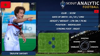 amp TAOUFIK SAFSAFI PART 2  2021 2022 MIDFIELDER  SCCM MOROCCO [upl. by English83]