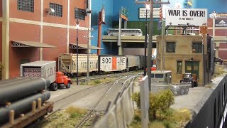 Modelspoor H0 Green Bay Route van Alain Kap [upl. by Laban]