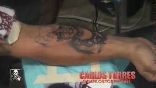 Tattoo Time lapse  Carlos Torres [upl. by Marcile]