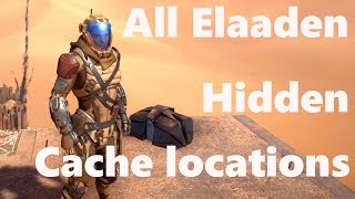 Mass Effect Andromeda All Elaaden Hidden Cache Locations [upl. by Nivla]