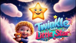 Twinkle Twinkle Little Star  Best Nursery Rhyme for Kids with Animation [upl. by Dagley]