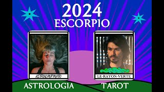 ESCORPIO 2024 ASTROLOGÍA Y TAROT [upl. by Eelatan725]