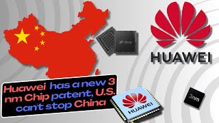 Huawei Going for 3nm Chip with a new patent evading US sanctions  AI Robot Semiconductor EV Chip [upl. by Vil]