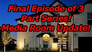 PART 3 MEDIA ROOM UPDATE2023status interiordesign housetohome [upl. by Lesly136]