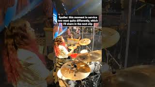 How we ended Promises in service 1 church drumcam [upl. by Leinahtan]