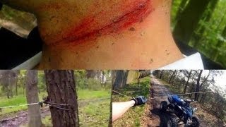 Miese SEILFALLEN gegen Radfahrer und Quads  Kugelsichere Rucksäcke  DANKE [upl. by Shaer568]