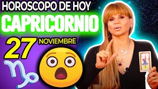 😲ES BRUTAL😵EL ROTUNDO CAMBIO EN TU VIDA Capricornio ♑ MONHI 🔮 Horoscopo De Hoy 27 De Noviembre 2024 [upl. by Nashbar]