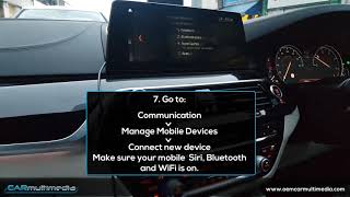 Bimmer Apple CarPlay Activation BMW USB Coding [upl. by Aicatan]