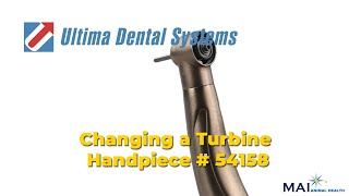 Change Turbine on High Speed Handpiece 54158 [upl. by Zoilla]