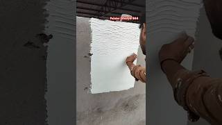 Painter Lifestyle kya video hai new putty design videopainting shorts [upl. by Ninazan]