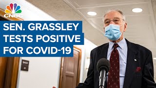 Sen Chuck Grassley tests positive for Covid19 [upl. by Iras]