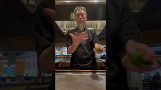 Hibachi chef training to juggling [upl. by Franciska]