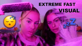 ASMR I EXTREME FAST VISUAL AND MOUTH SOUNDS attention cest vraiment INTENSE [upl. by Bullough]