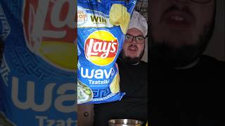 tzatziki lays foodshorts snackreview limitededition tastetest snacktime foodie [upl. by Barret]