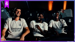 WHERE DO OUR PLAYERS WANT TO TRAVEL Vini Jr Courtois amp Rüdiger  Real Madrid [upl. by Nole]