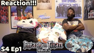 ATTACK ON TITAN 4x1 REACTION  The Other Side Of The Sea [upl. by Bonacci]