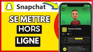 Comment se mettre hors ligne sur Snapchat [upl. by Abebi]