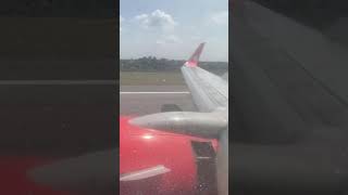 Thai Lion Air Boeing 737800 LANDING at Khon Kaen Airport KKC lionair boeing737 [upl. by Semele]