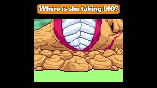 Where is she taking DIO jojo anime hftf [upl. by Leemaj]