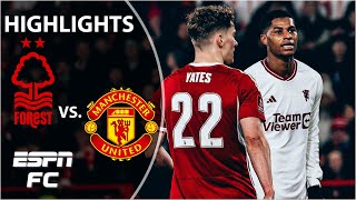 🚨 LATE DRAMA 🚨 Nottingham Forest vs Manchester United  FA Cup Highlights  ESPN FC [upl. by Nahgrom]