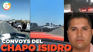 Convoys de El Chapo Isidro Sinaloa [upl. by Yttisahc541]