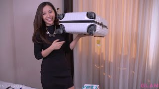 Whats in My CarryOn  On the Road with Michelle Phan ✈ Glamcom [upl. by Aramoix]