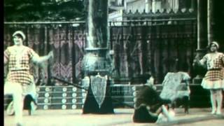 Acrobatics in Pathecolor 1900s  Film 11908 [upl. by Glick]