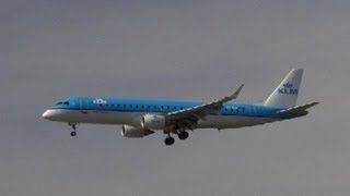 PlaneSpotting  Frankfurt FRA  KLM  Embraer ERJ 190100  PHEZP  Landing [upl. by Guendolen401]