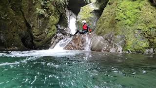 Robinson Creek Canyon  Haast Pass New Zealand [upl. by Zurkow578]