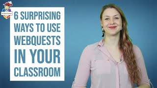 6 Surprising ways to use WebQuests in your classroom  Webquest creator GIVEAWAY [upl. by Enilrem274]