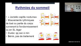 SOMMEIL  Parasomnie Somniloquie Terreurs nocturnes et Somnambulisme Dr Bruno BARROSO Neurologue [upl. by Zabrine]