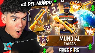 SERE EL TOP 1 DEL MUNDO CON LA FAMAS EN FREE FIRE POR PRIMERA VEZ   TheDonato [upl. by Paget]