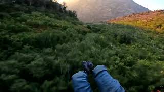 Speedflying Bridal Veil Falls Provo Utah [upl. by Gelya]