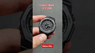 Casio Gshock GA2100 Black edition casio gshock gshockga2100 short [upl. by Mace922]