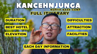 Kanchenjunga North Base Camp  Full Itinerary  kanchenjunga [upl. by Folsom414]