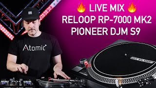 Reloop RP7000 Mk2  Pioneer DJM S9  Live Mix 🎧 [upl. by Corabel]