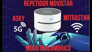 REPETÍDOR MOVISTAR MITRASTAR  MOVISTARASKY [upl. by Neehsuan]