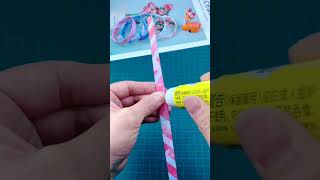 Making Friendship Bands Out of Paper  Easy DIY Craft Tutorial [upl. by Gnohp674]