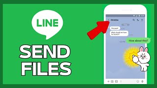 How to Send Files in Line 2024 [upl. by Aerb310]