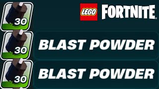 How to get Blast Powder in Lego Fortnite [upl. by Fronniah]