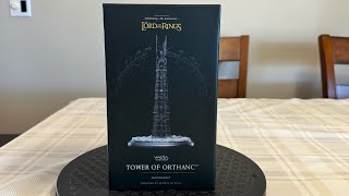 Unboxing and Review Tower of Orthanc miniature Environment by Weta Workshop [upl. by Ivz]