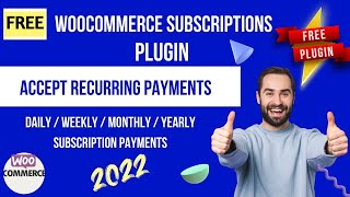 FREE WooCommerce Subscription Plugin  How to Setup subscription Product in WooCommerce [upl. by Nira]