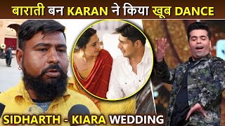 Sidharth  Kiara Wedding  Karan Johar DANCED As Baaraati Sids Father On Wheelchair Paralysed [upl. by Lisle]