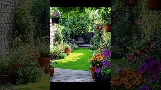 Top small garden design ideas 2024  beautiful gardening ideas  home garden decoration ideas [upl. by Aronal730]