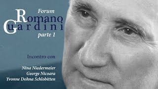 Romano Guardini  Parte 1 Nina Niedermeier  George Nicoara  Yvonne Dohna Schlobitten [upl. by Ysdnil]